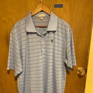 Peter Millar Summer comfort 2xl blue men’s golf polo